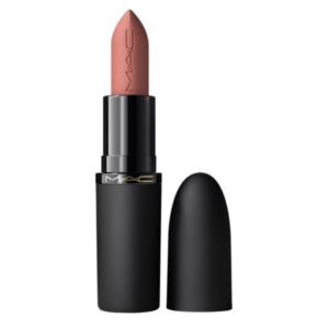 Powder Kiss Hazy Matte Lipstick mac-שפתון מאט למראה מטושטש ורך עד 10 שעות לחות מיידית, למהלך היום ולאורך זמן. https://www.maccosmetics.co.il/product/13854/142085/powder-kiss-hazy-matte-lipstick?shade=Brick_Through